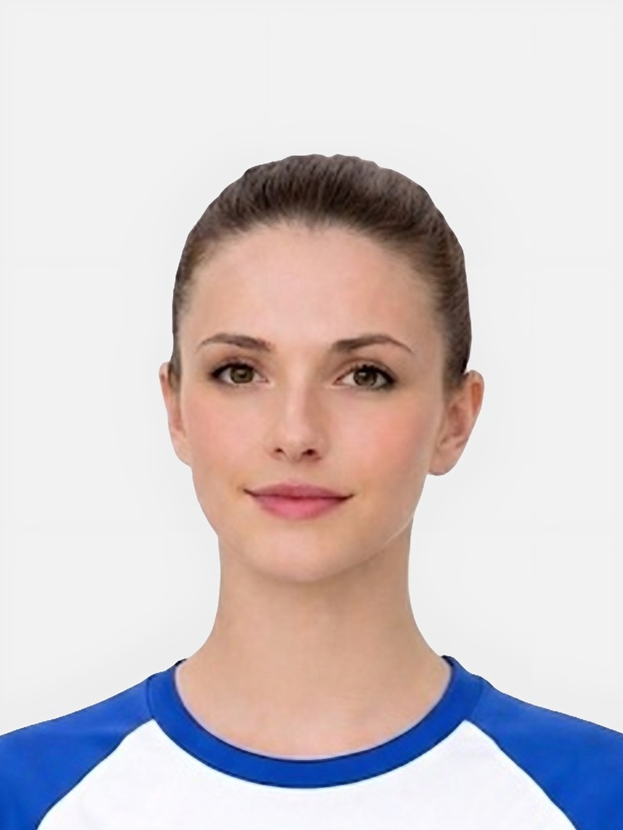 Example prepared passport photo after cleanup