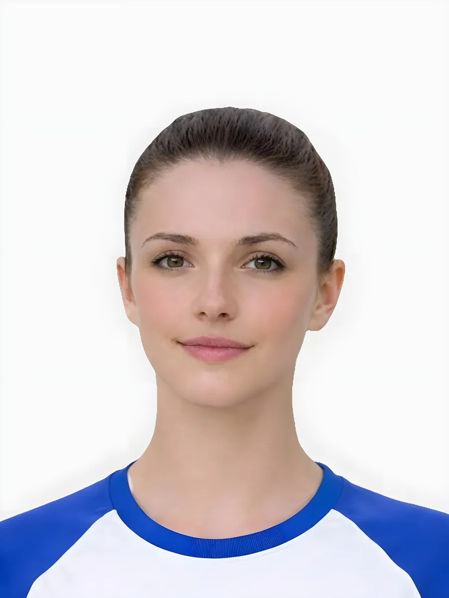 HD digital passport photo preview